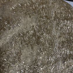 Gold Table Runners & Royal BlueSpandex Chair Sashes