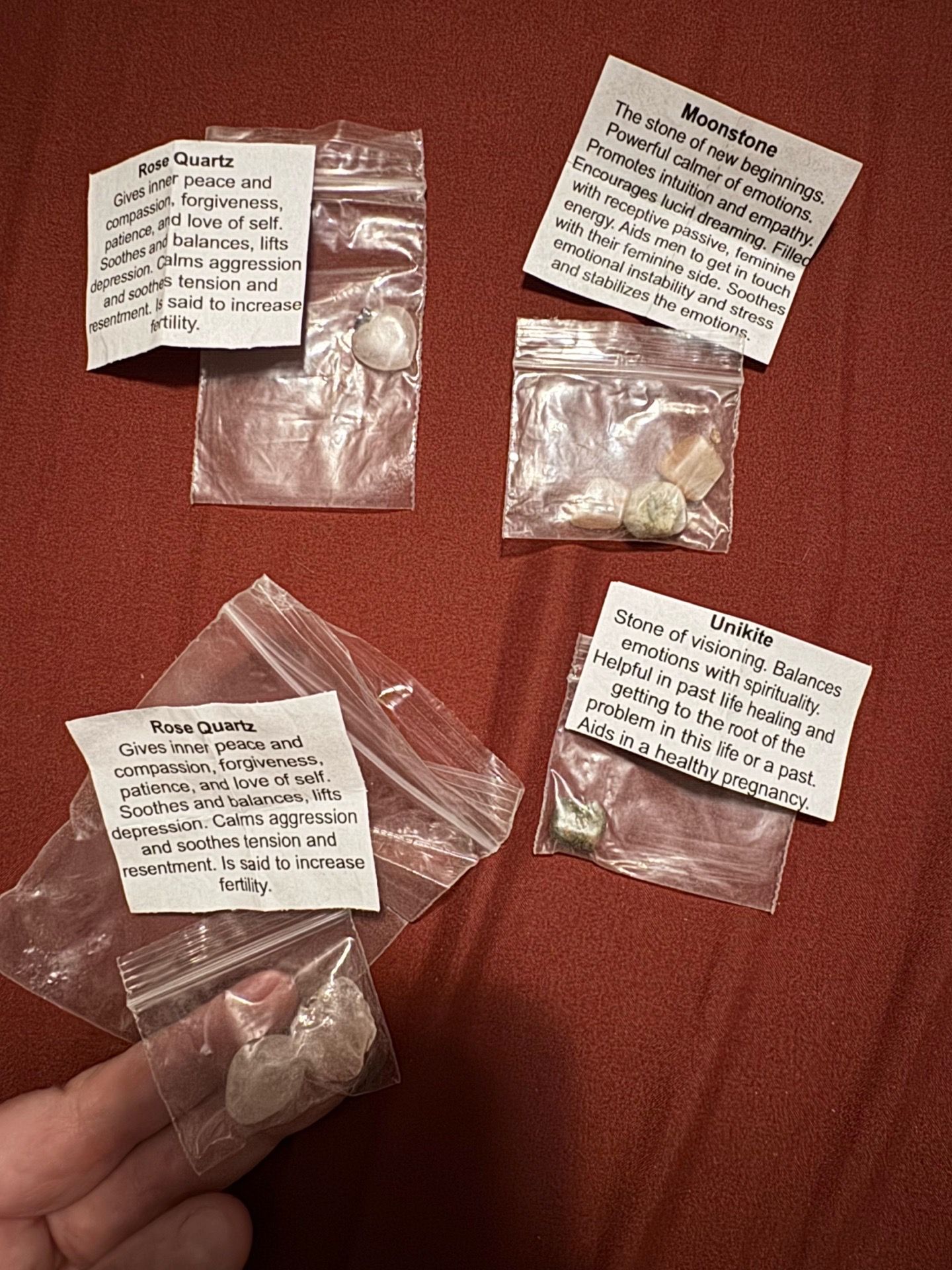 $10 Bundle of healing stones for crafts!