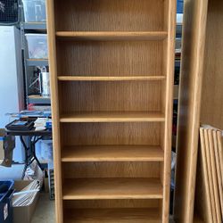 Oak Bookshelves, Bookcase