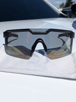 Sport Shield Sunglasses Matte Black