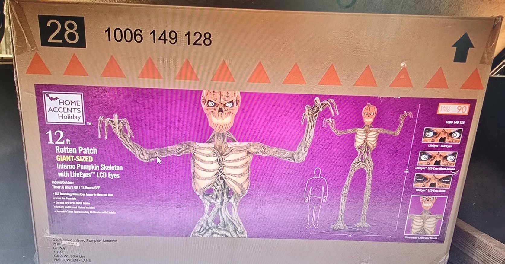 Inferno 12ft Skeleton