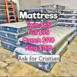 New Mattresses  Twin mattress Full mattress Queen mattress  King mattress  Colchones nuevos  Beds 