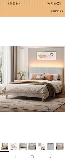 Bed frame/Marco de cama