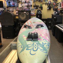 Astro Rock Multi-Color Wind Surfboard (scratches and wear to it)