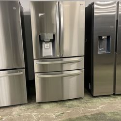 LG Platinum Four Door Refrigerator