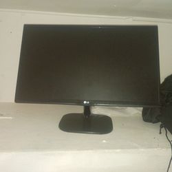 LG 24MP50HQ-P computer monitor.