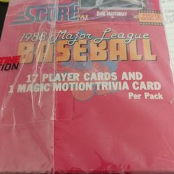 Score Baseball Cards 