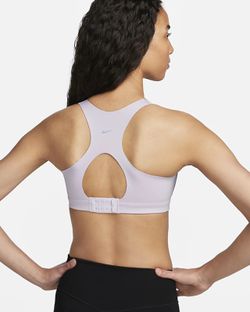 Nike Alpha Sports Bra High-Support Padded Zip-Front, Y2K Cute