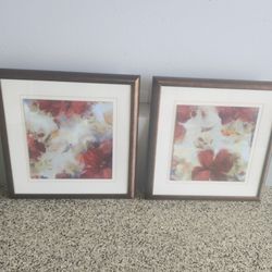 Wall Art  - Floral & Hunmingbirds