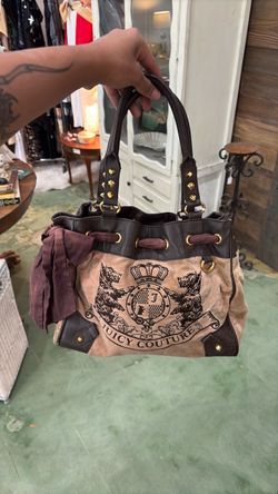 Authentic vintage juicy couture brown bag