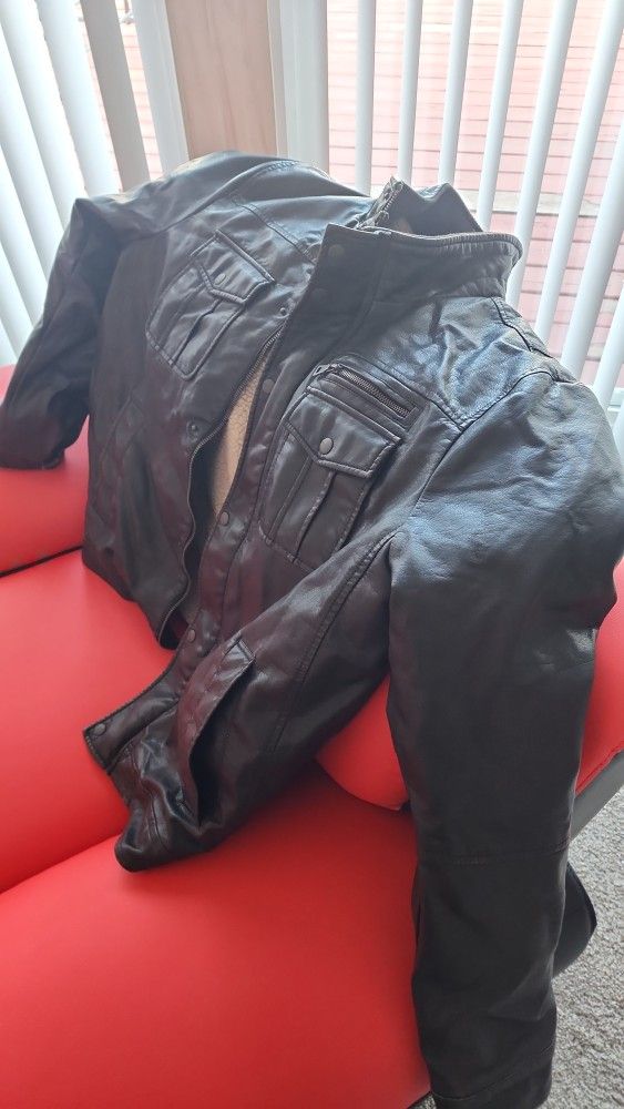 Dark Brown Leather Jacket