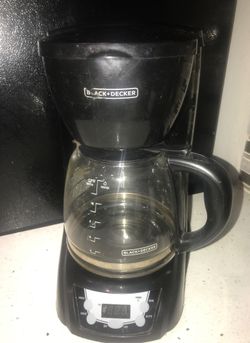 Black and Decker coffee maker