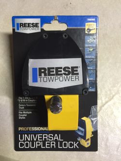 NEW...REESE Universal Coupler Lock