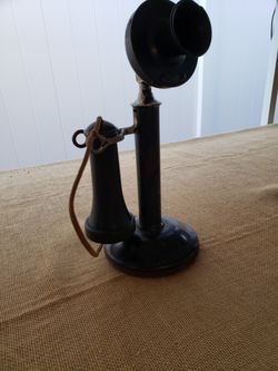 Vintage candlestick telephone