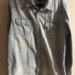 Lucky Brand Denim Jacket- Size Large