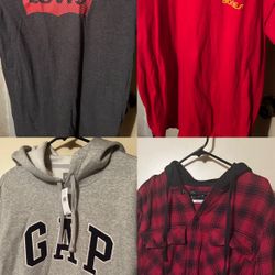 $5 Each Or $30 Bag Of Men Clothing