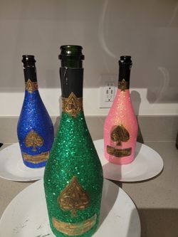 EMPTY ACE OF SPADE BOTTLE 