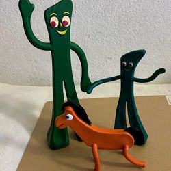 2 Gumby toys And Pokey
