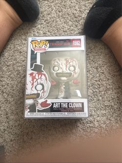 Funko Pop! Movies Terrifier Art the Clown #1592 Vinyl Figure w/ Protector
