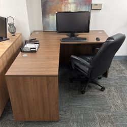 L Shape Office Desk - Sale!