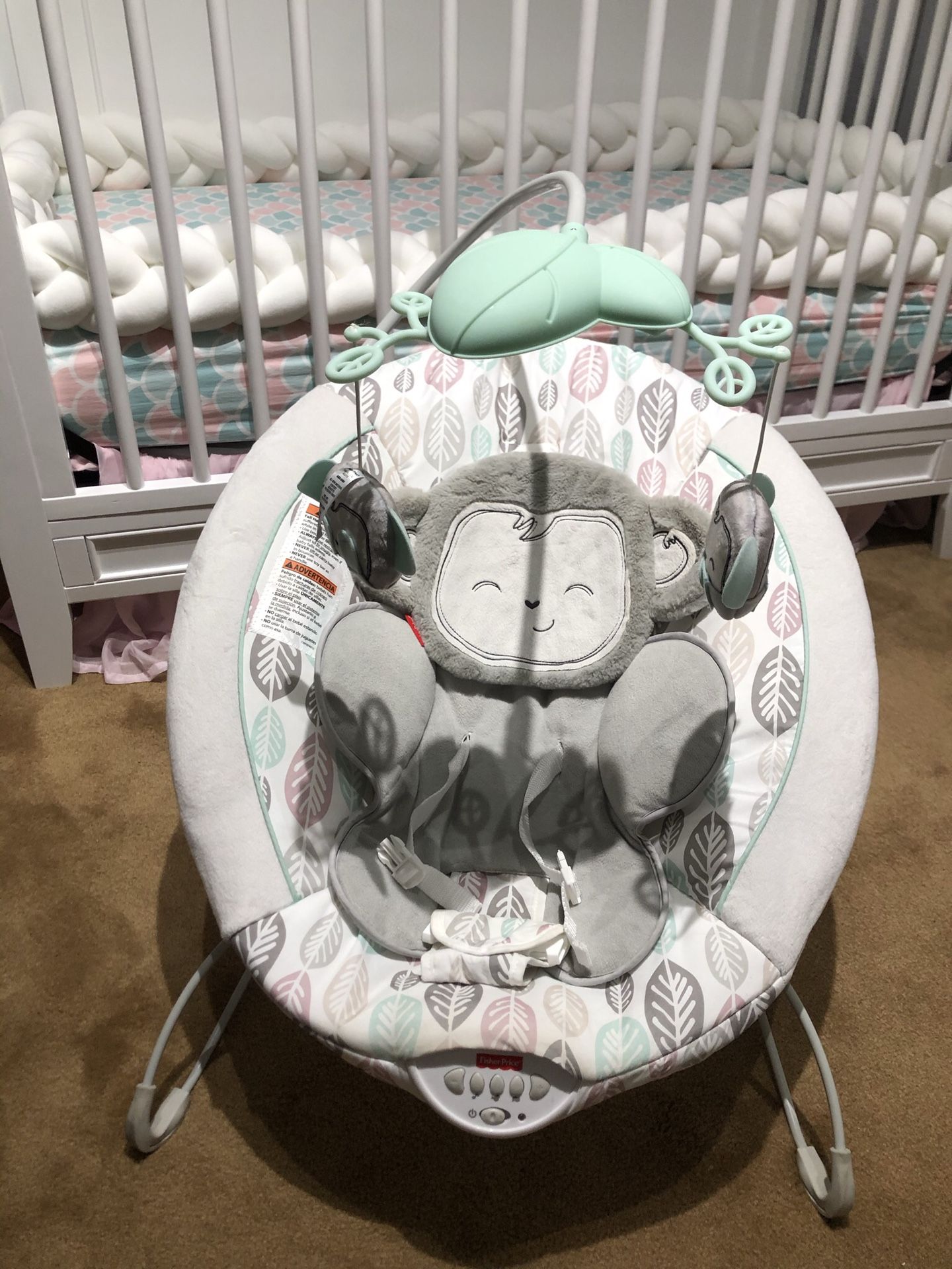 Fisher Price Snugamonkey Deluxe Bouncer