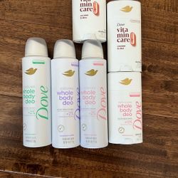 Dove Whole Body Deodorant Spray Or Stick