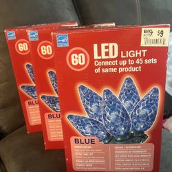 Christmas lights and decor