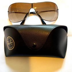 Ray Ban RB3211 004/71 Sunglasses Gunmetal w/Dark brown Lens