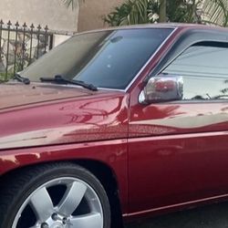 Nissan side mirrors / Espejos chromados