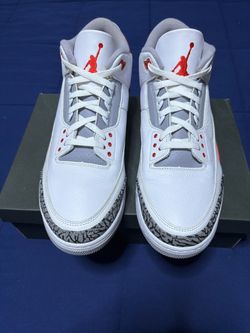 Jordan 3 Retro Fire Red 2022 Size 14