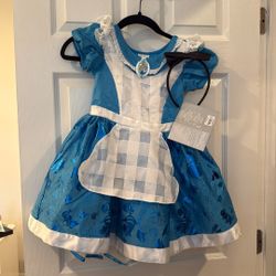 Disney Alice In Wonderland Size 5/6