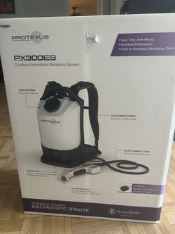 Protexus Px300es Cordless Electrostatic Backpack Sprayer