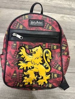 Loungefly Harry Potter Gryffindor Crest Mini Backpack
