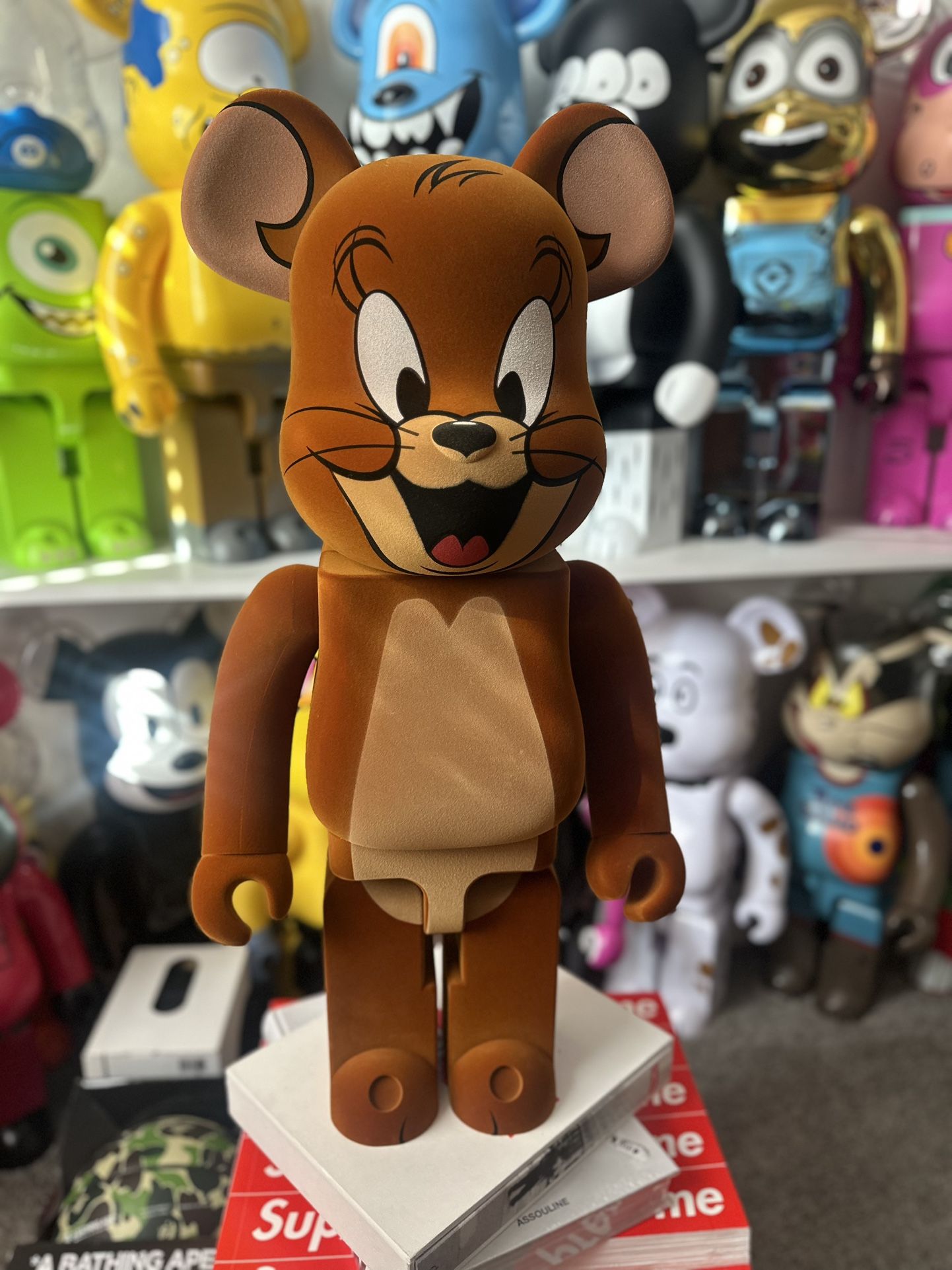 Bearbrick Tom and Jerry: Jerry Flocky 1000%