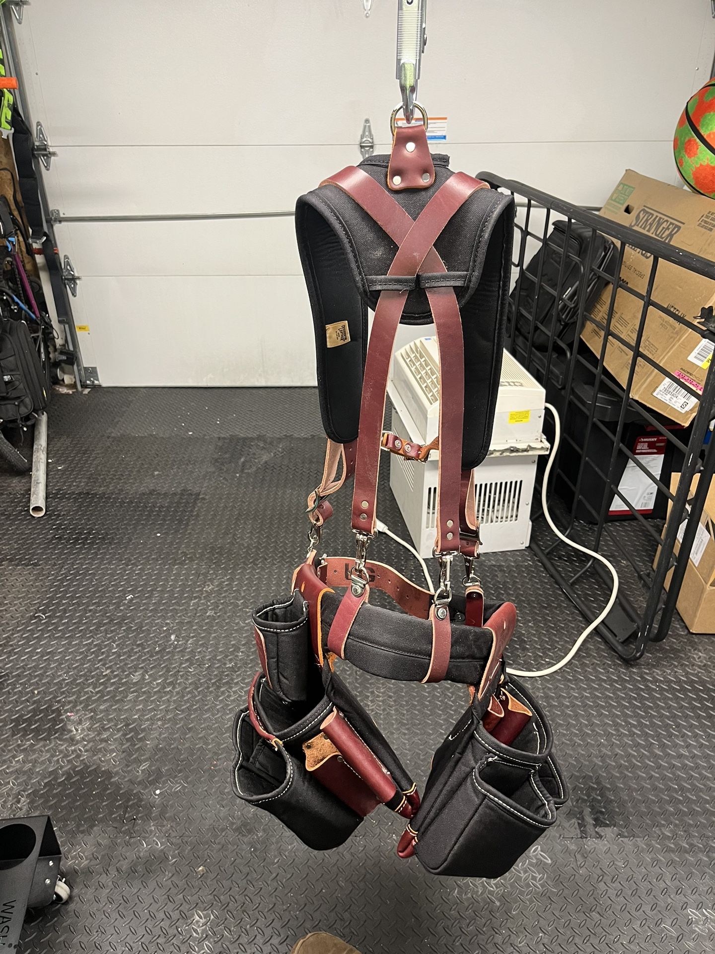 Occidental Leather Tool Belt And Suspenders