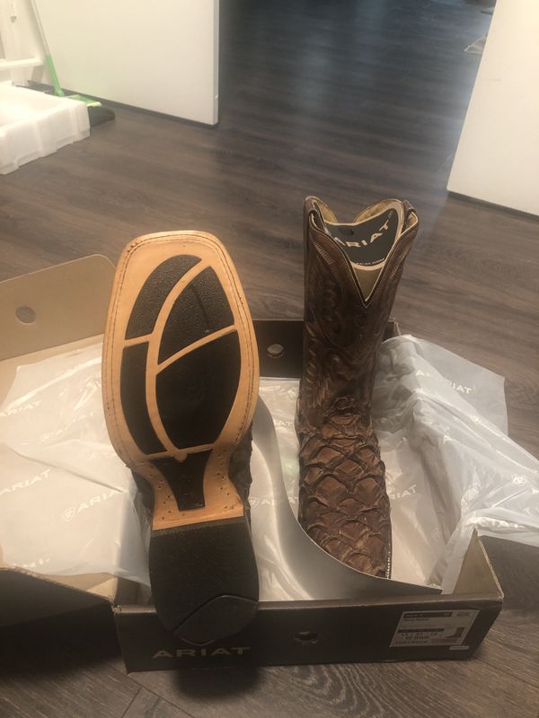 Ariat big bass pirarucu fish boots 13EE for Sale in Lexington, KY OfferUp
