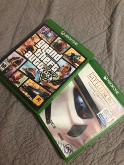 2 Xbox One Games (GTA 5 and Battlefront)