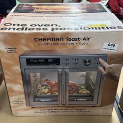 Chatman Toast-Air French Door Air Fryer + Oven