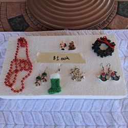 Christmas Themed Jewelry 