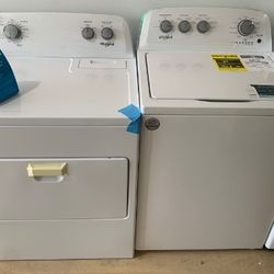 Whirlpool Washer and Dryer set brand new 