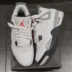 Nike Air Jordan White Cement 4 Size 11