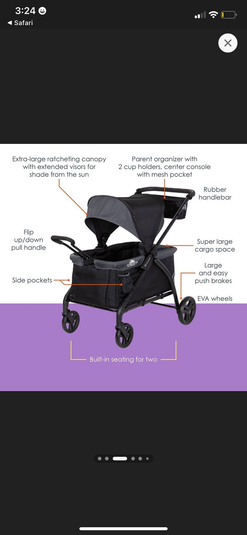 Baby Trend 2-n-1 Wagon