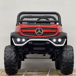 Mercedes UNIMOG-Amazing 2 Seater Ride On Vehicle For Kids
