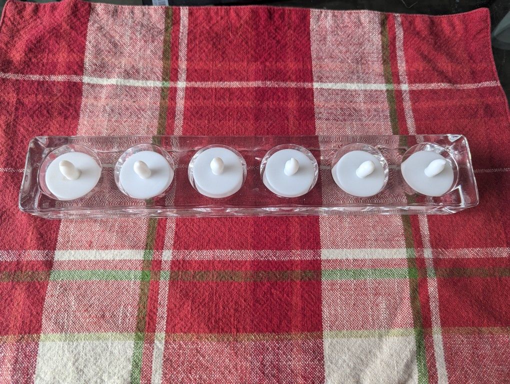 Glass Votive Candle Holder