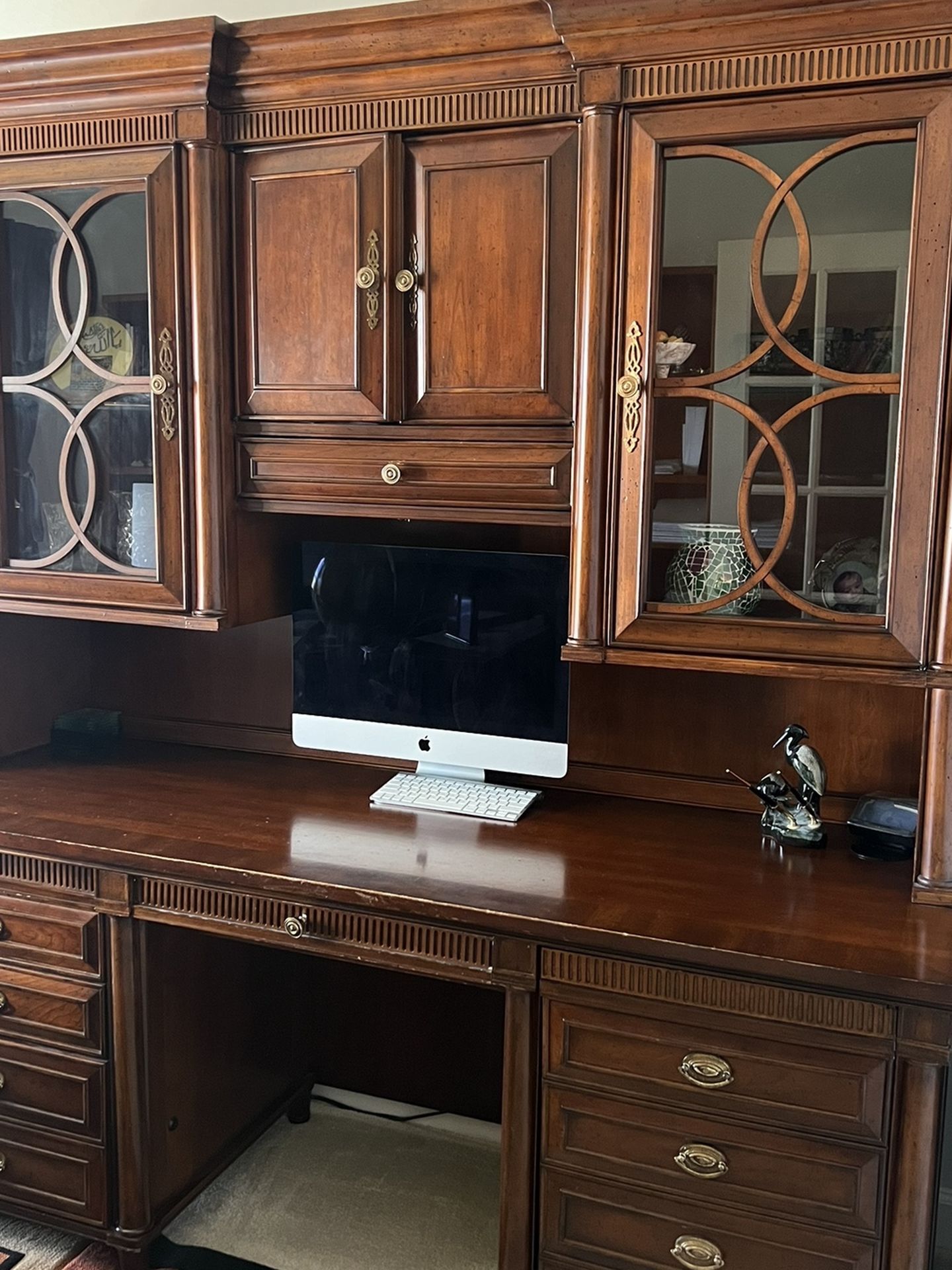 Computer Desk And Hutch