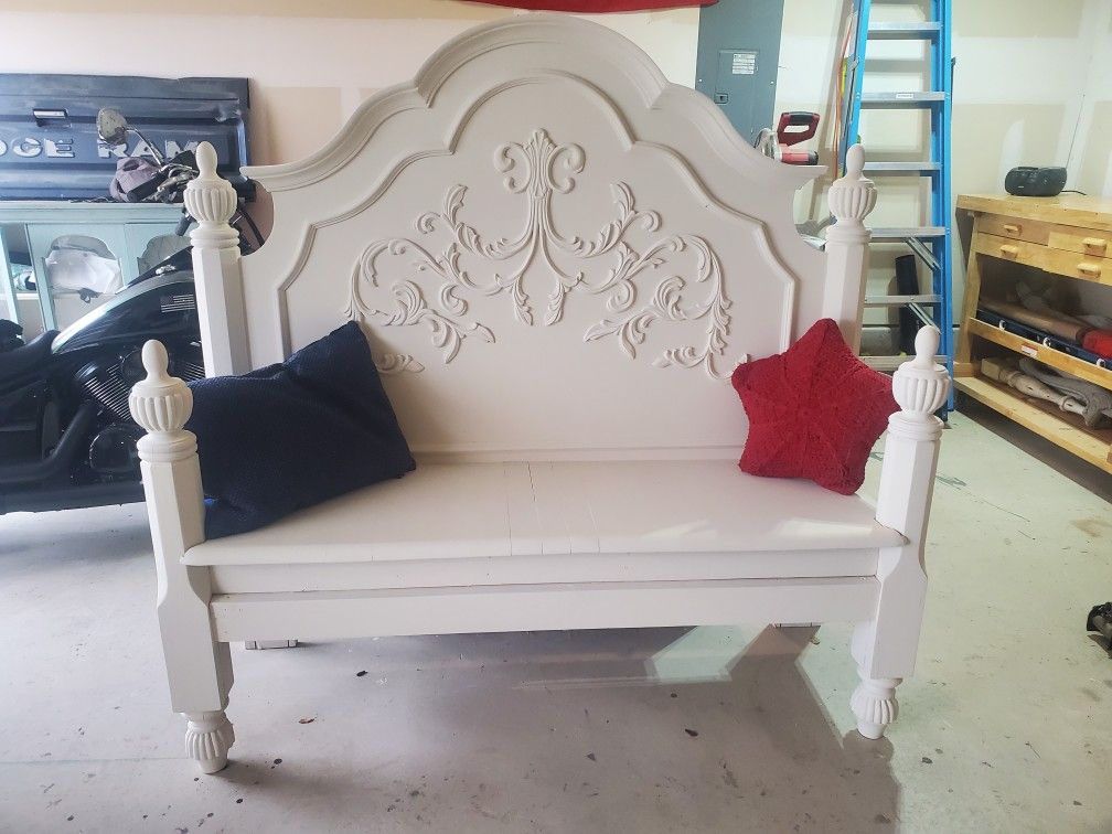 Headboard Bench