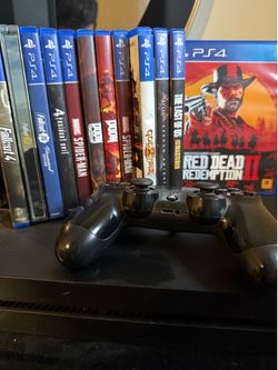 PS4 + 10 Games