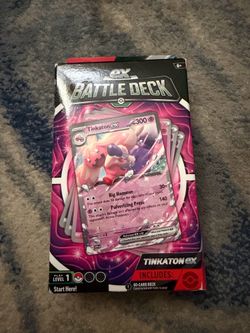 Pokémon TCG ex Tinkaton Battle Deck