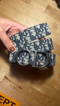 Christian Dior Oblique Monogram Belt