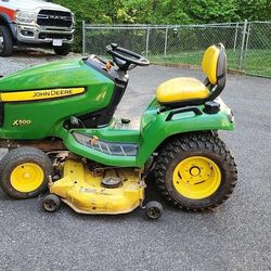 2007 X500 yard tractor 